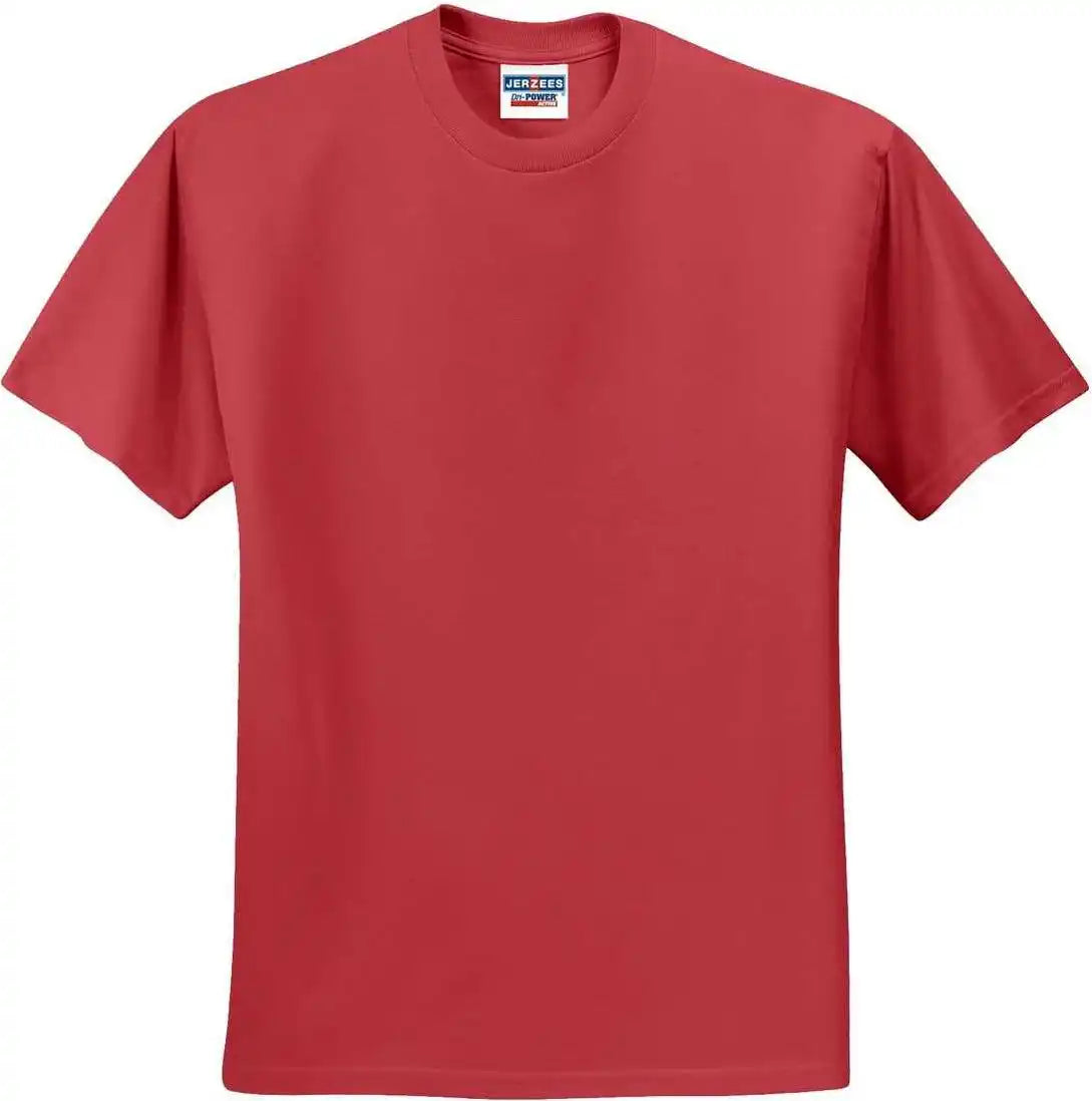 Jerzees 29mr Dri Power Active 50/50 Cotton/poly t Shirt Crimson