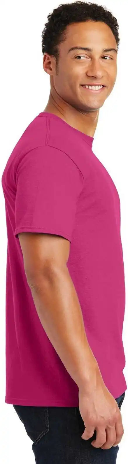 Jerzees 29mr Dri Power Active 50/50 Cotton/poly t Shirt Cyber Pink