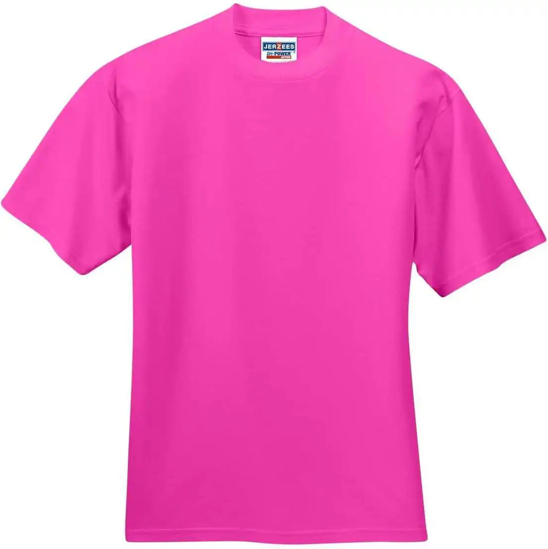 Jerzees 29mr Dri Power Active 50/50 Cotton/poly t Shirt Cyber Pink