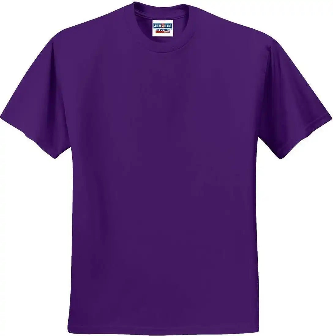 Jerzees 29mr Dri Power Active 50/50 Cotton/poly t Shirt Deep Purple