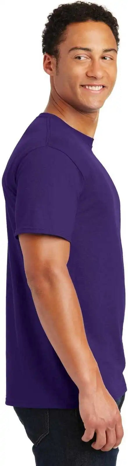 Jerzees 29mr Dri Power Active 50/50 Cotton/poly t Shirt Deep Purple