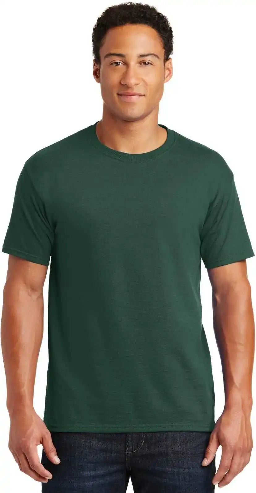 Jerzees 29mr Dri Power Active 50/50 Cotton/poly t Shirt Forest Green