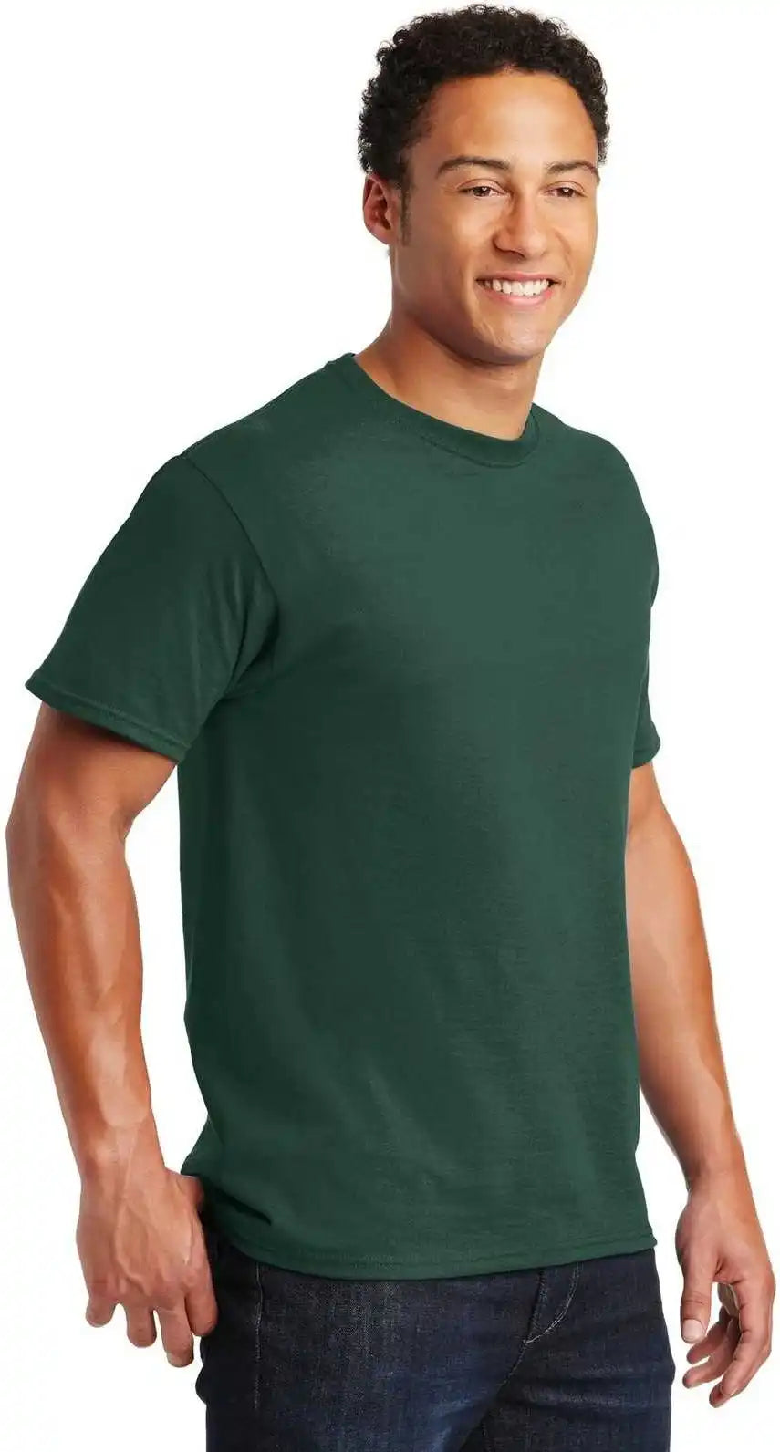 Jerzees 29mr Dri Power Active 50/50 Cotton/poly t Shirt Forest Green