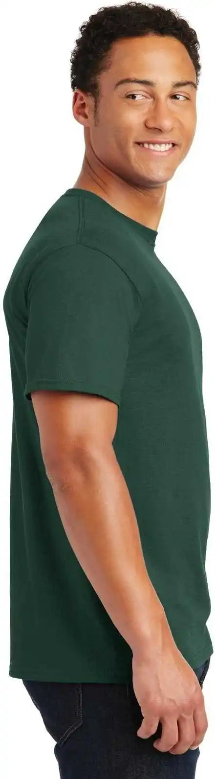 Jerzees 29mr Dri Power Active 50/50 Cotton/poly t Shirt Forest Green