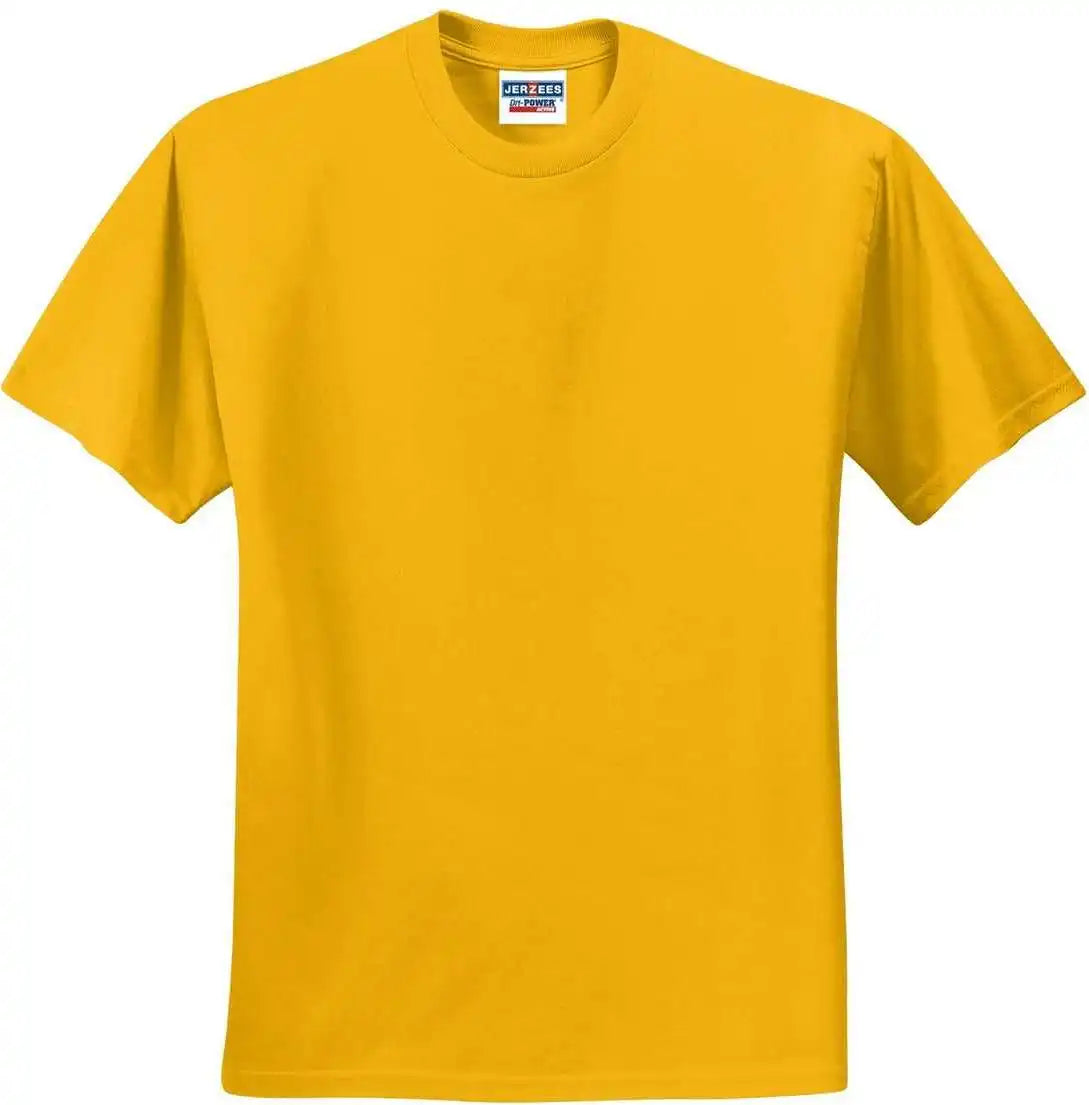Jerzees 29mr Dri Power Active 50/50 Cotton/poly t Shirt Gold