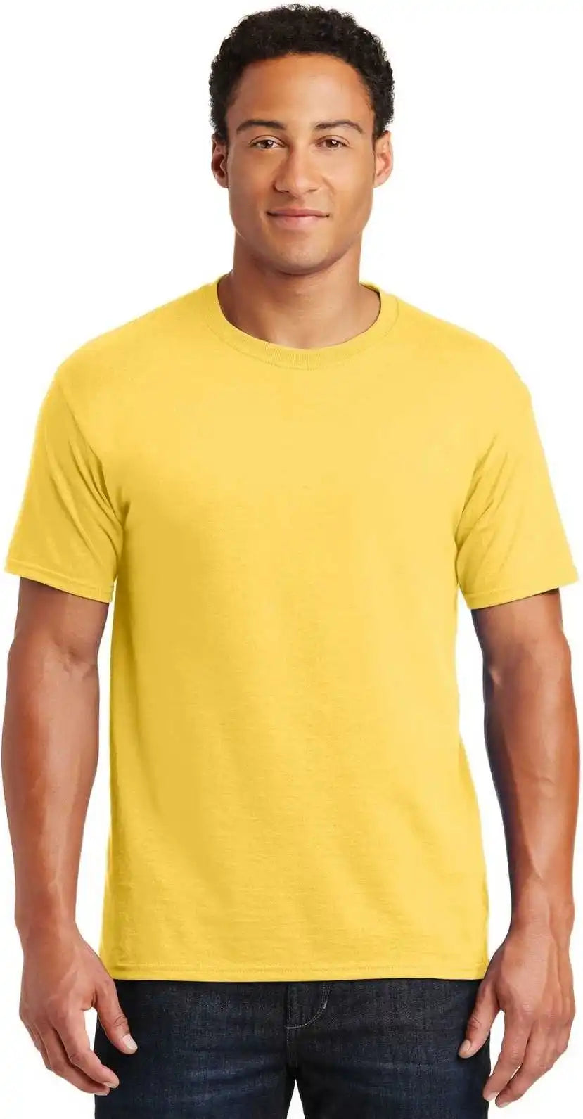 Jerzees 29mr Dri Power Active 50/50 Cotton/poly t Shirt Island Yellow