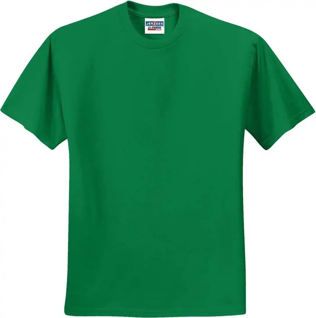 Jerzees 29mr Dri-power Active 50/50 Cotton/poly T-shirt - Kelly