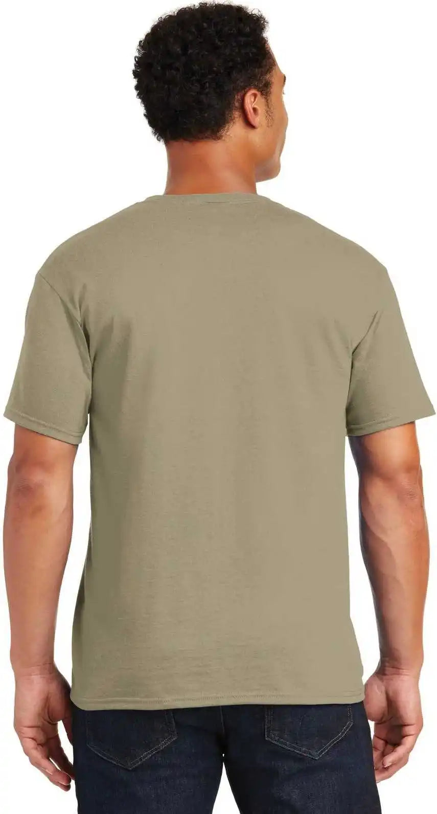 Jerzees 29mr Dri Power Active 50/50 Cotton/poly t Shirt Khaki