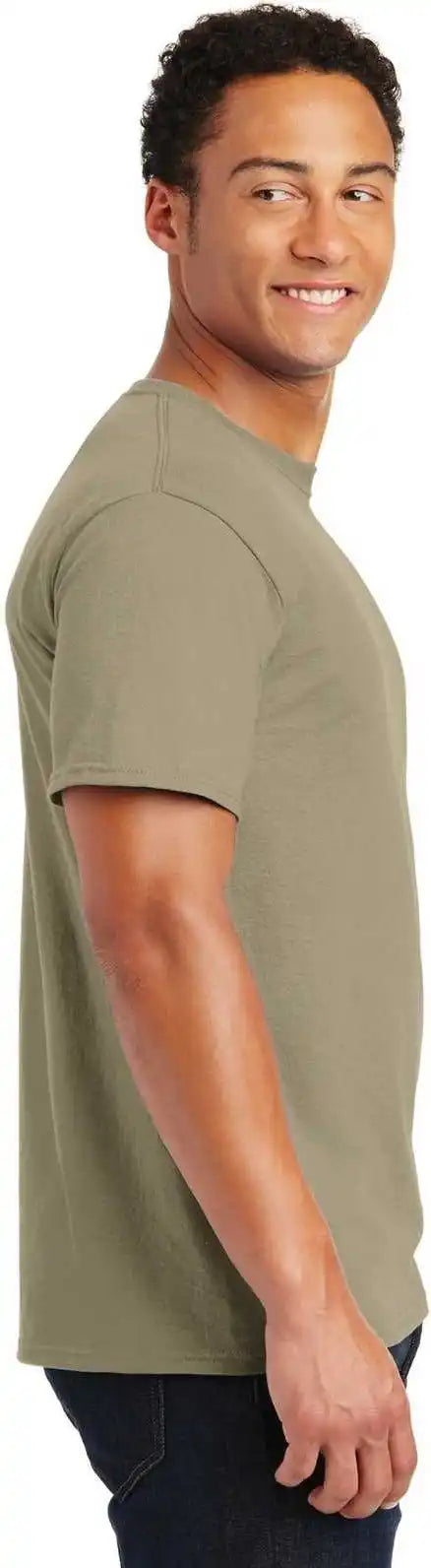 Jerzees 29mr Dri Power Active 50/50 Cotton/poly t Shirt Khaki
