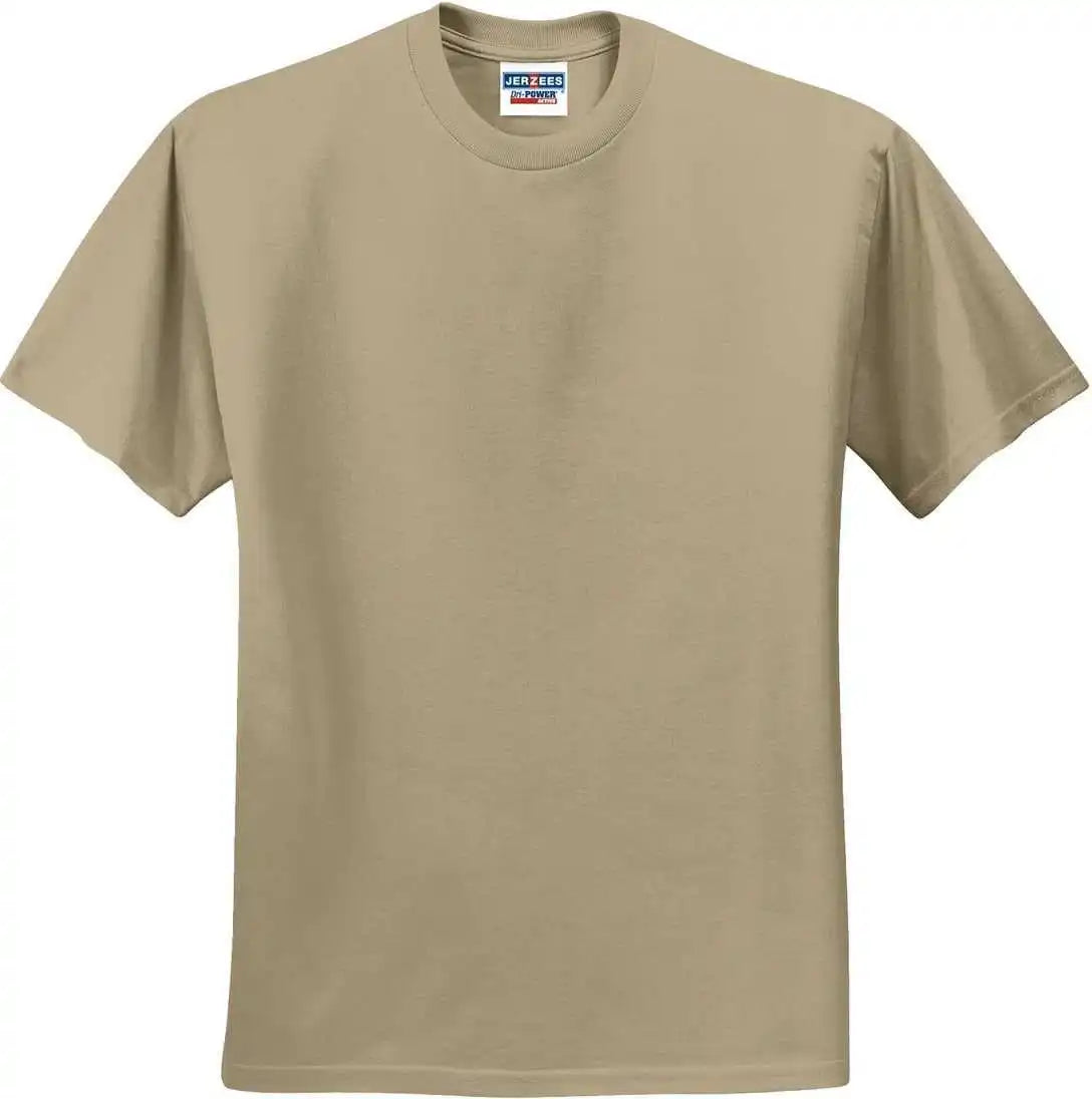 Jerzees 29mr Dri Power Active 50/50 Cotton/poly t Shirt Khaki