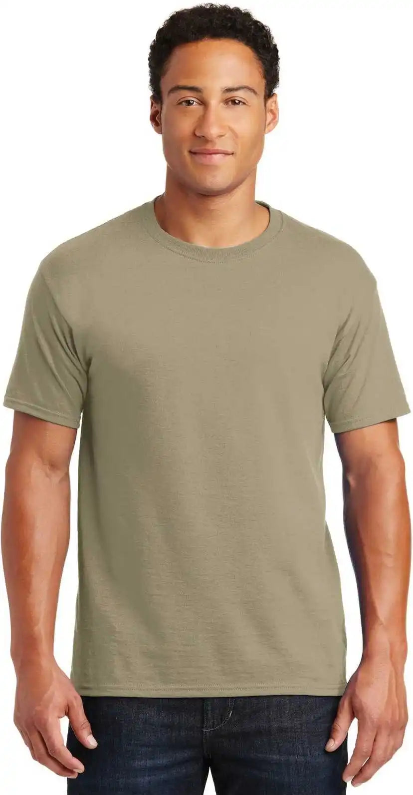 Jerzees 29mr Dri Power Active 50/50 Cotton/poly t Shirt Khaki