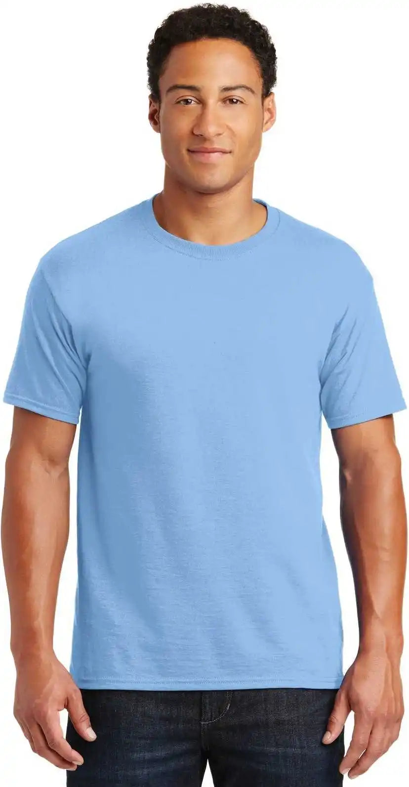 Jerzees 29mr Dri Power Active 50/50 Cotton/poly t Shirt Light Blue