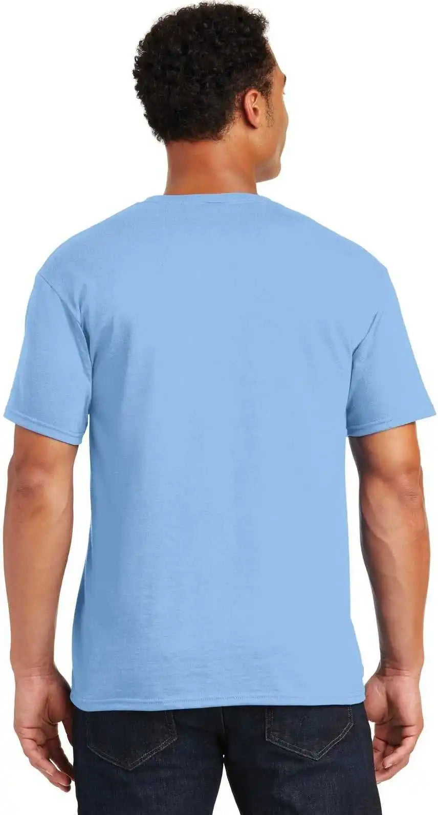 Jerzees 29mr Dri Power Active 50/50 Cotton/poly t Shirt Light Blue