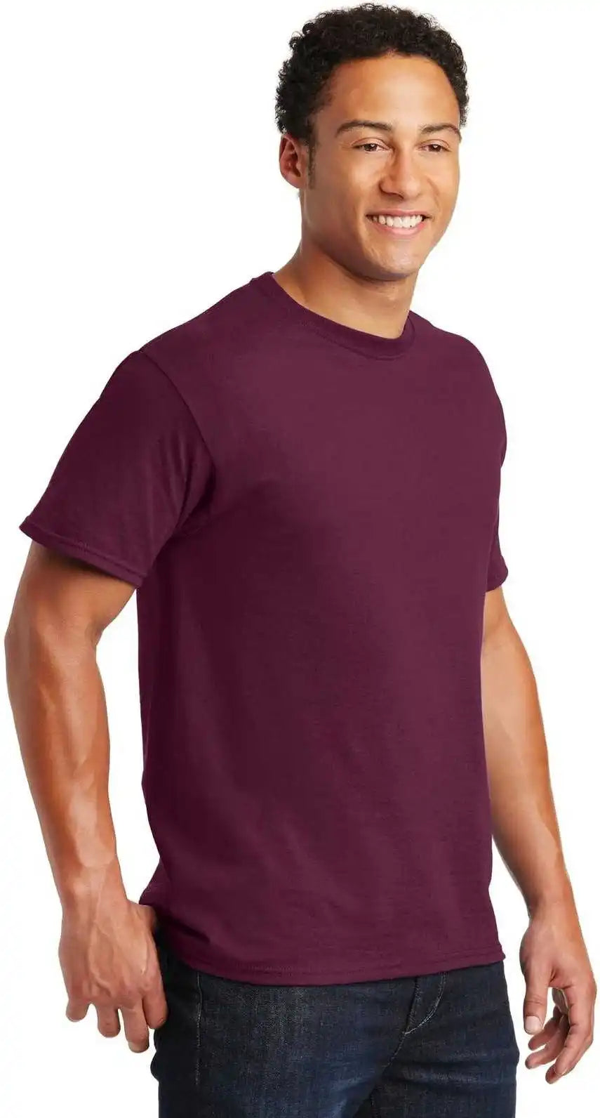 Jerzees 29mr Dri Power Active 50/50 Cotton/poly t Shirt Maroon