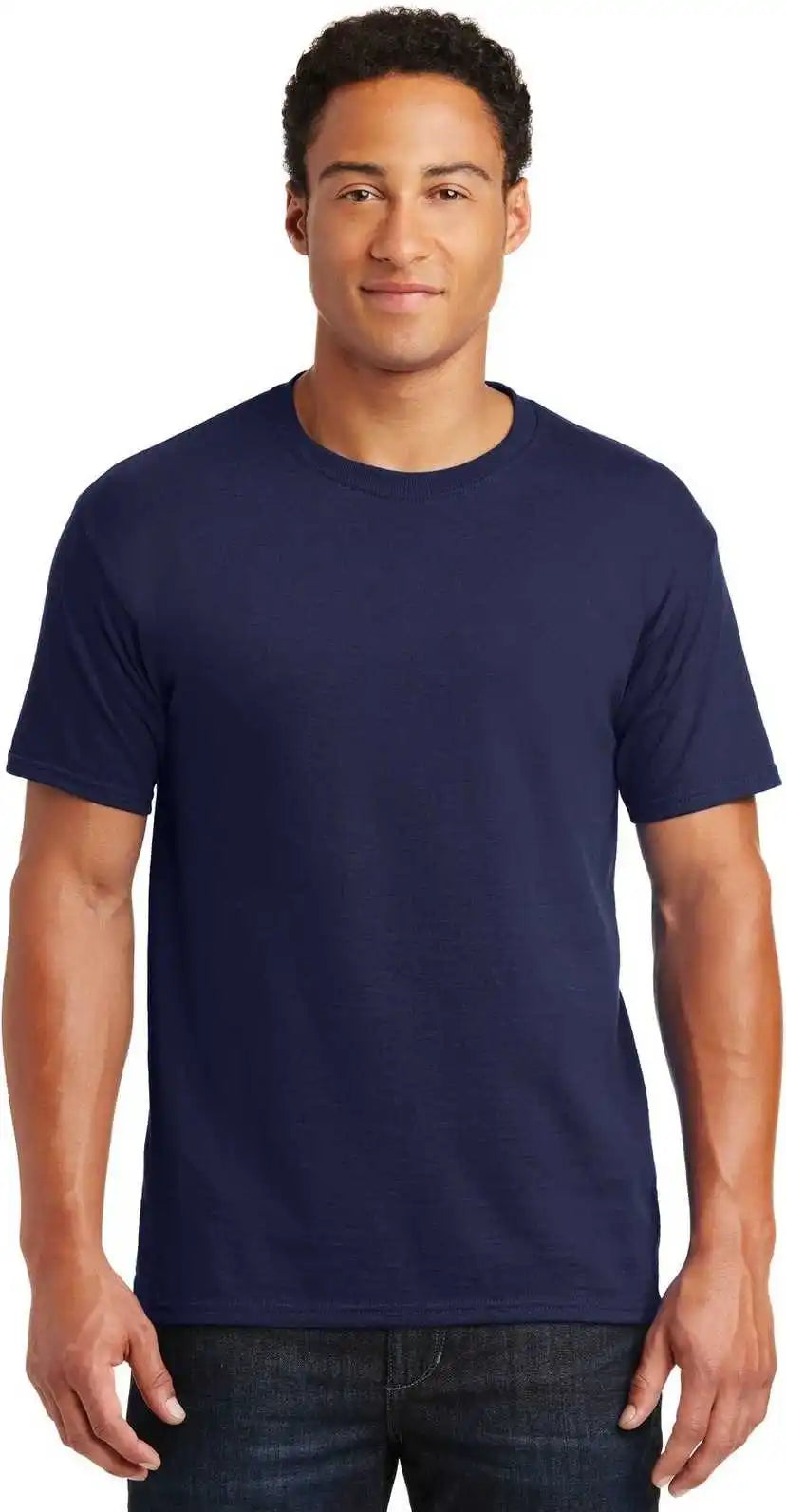 Jerzees 29mr Dri Power Active 50/50 Cotton/poly t Shirt Navy