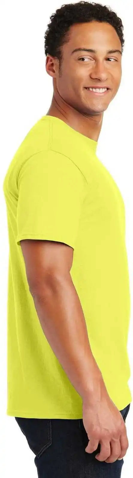 Jerzees 29mr Dri Power Active 50/50 Cotton/poly t Shirt Neon Yellow