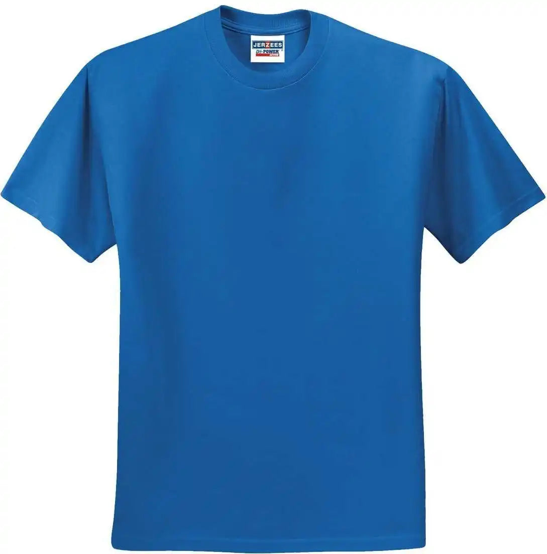 Jerzees 29mr Dri Power Active 50/50 Cotton/poly t Shirt Royal