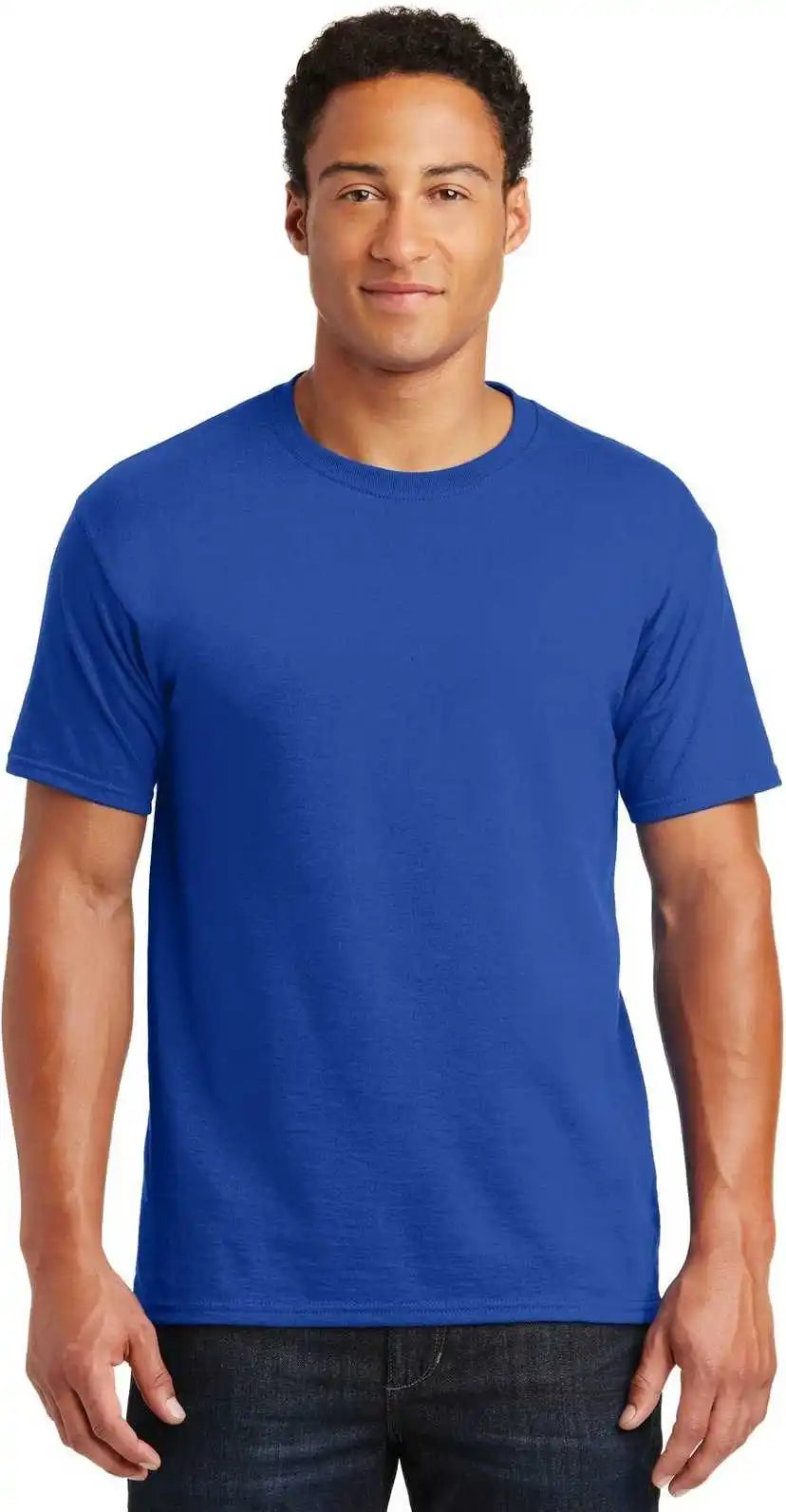 Jerzees 29mr Dri Power Active 50/50 Cotton/poly t Shirt Royal