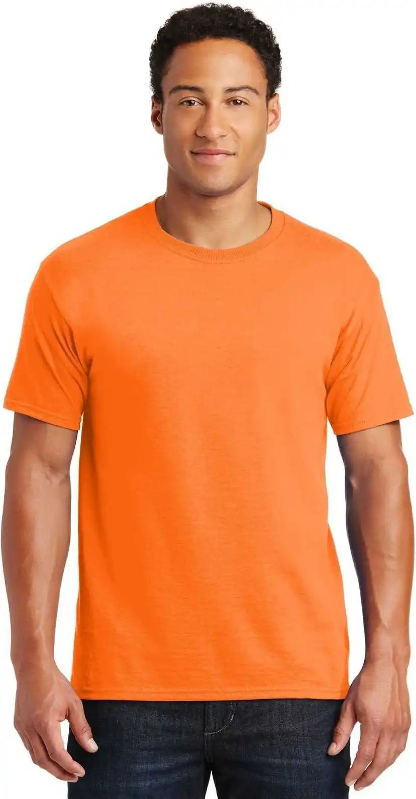 Jerzees 29mr Dri Power Active 50/50 Cotton/poly t Shirt Safety Orange