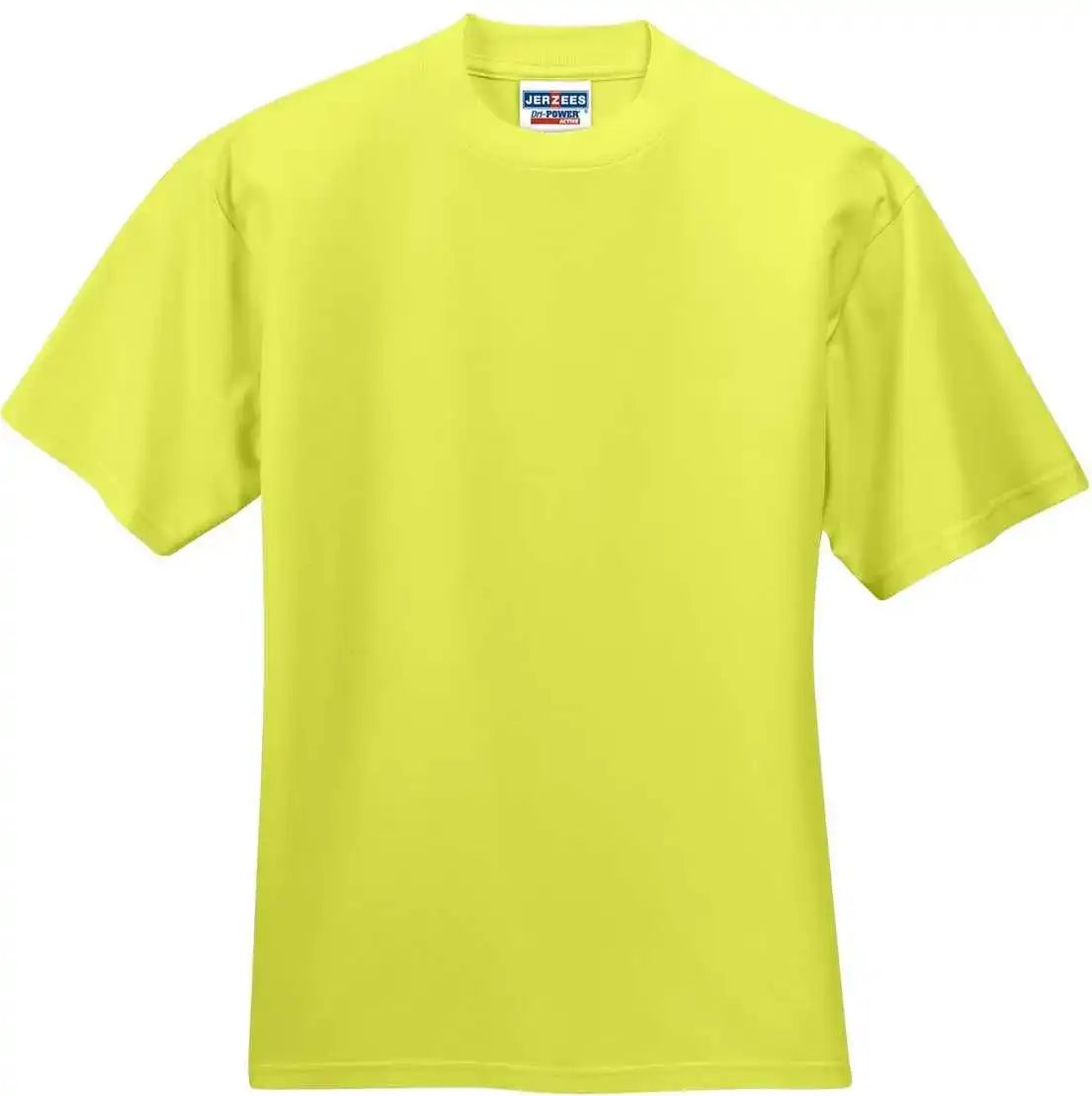 Jerzees 29mr Dri Power Active 50/50 Cotton/poly t Shirt Safety Green