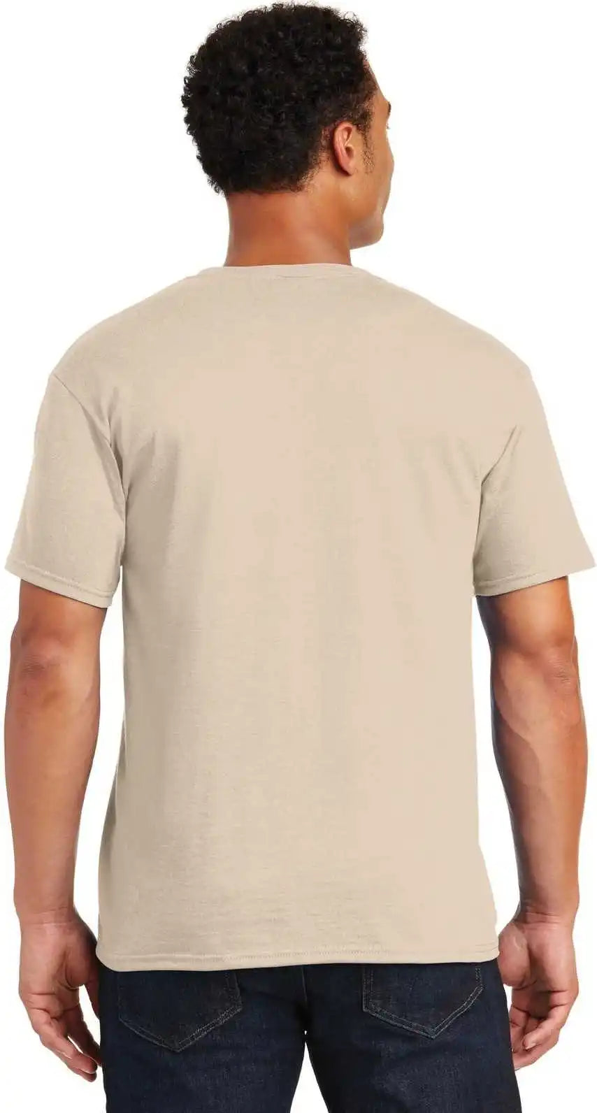 Jerzees 29mr Dri-power Active 50/50 Cotton/poly T-shirt - Sandstone