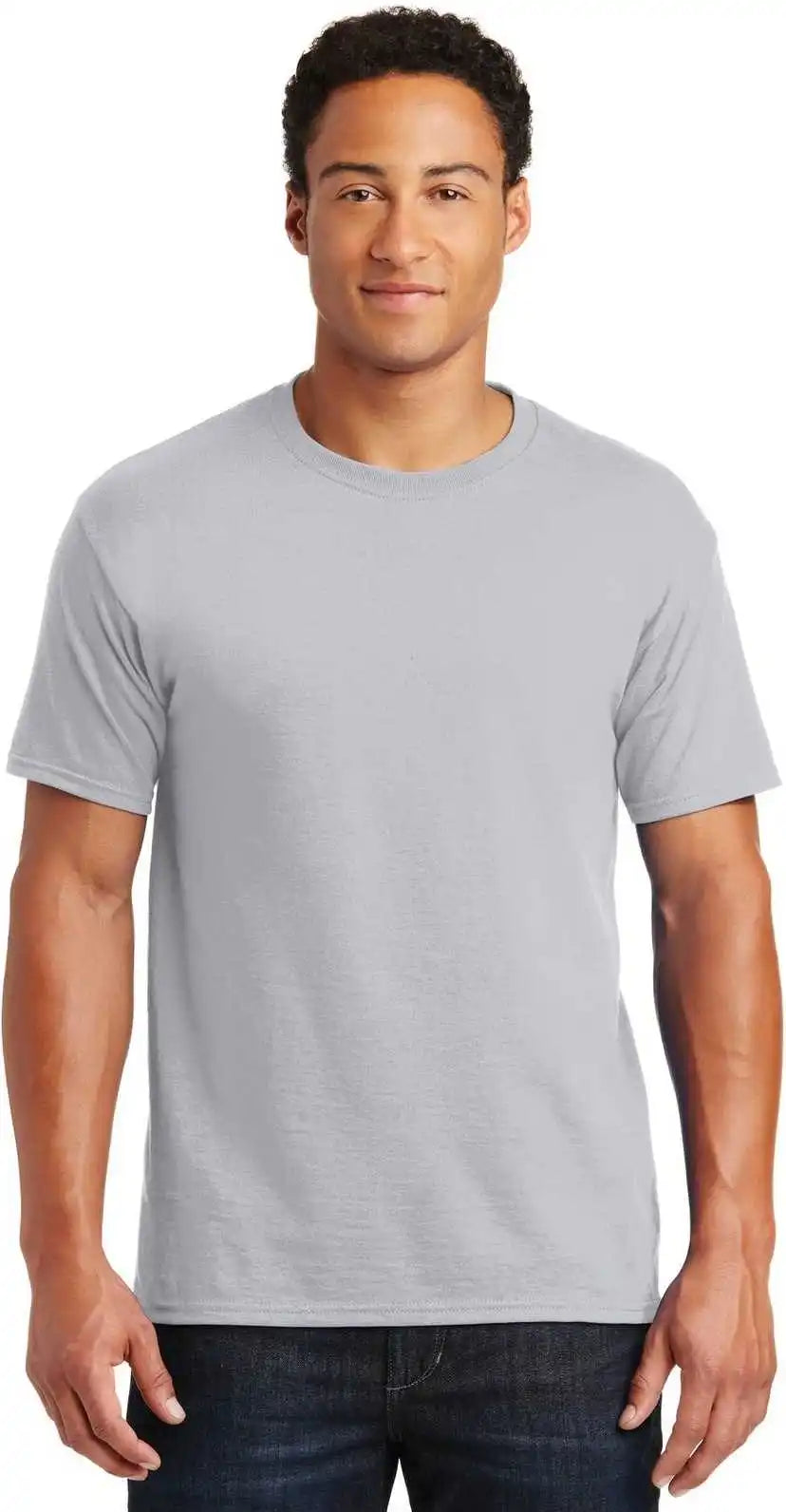 Jerzees 29mr Dri-power Active 50/50 Cotton/poly T-shirt - Silver