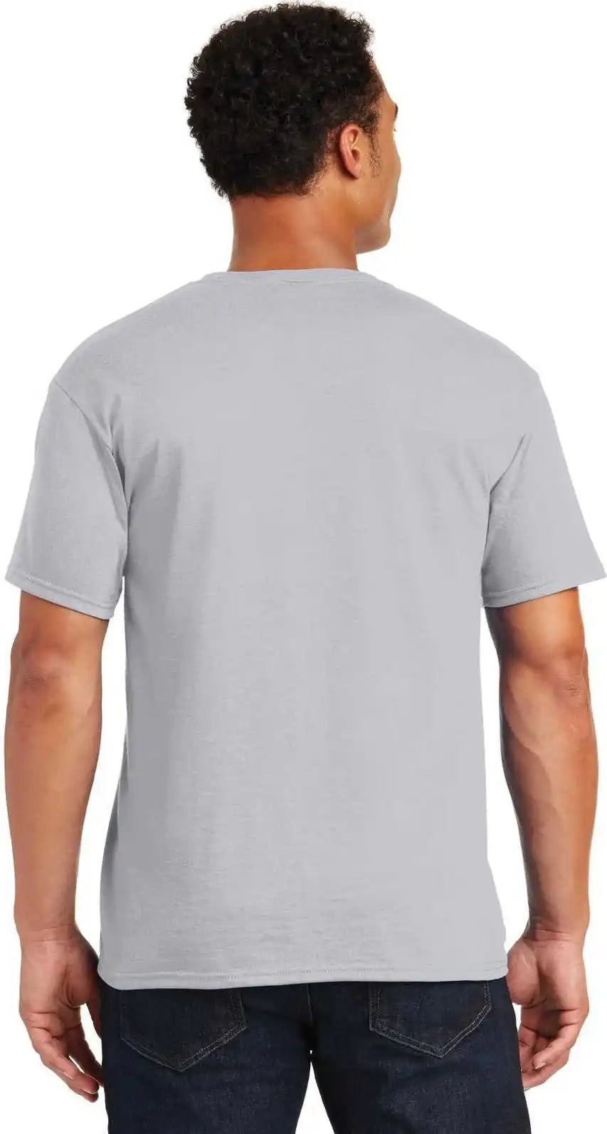 Jerzees 29mr Dri-power Active 50/50 Cotton/poly T-shirt - Silver
