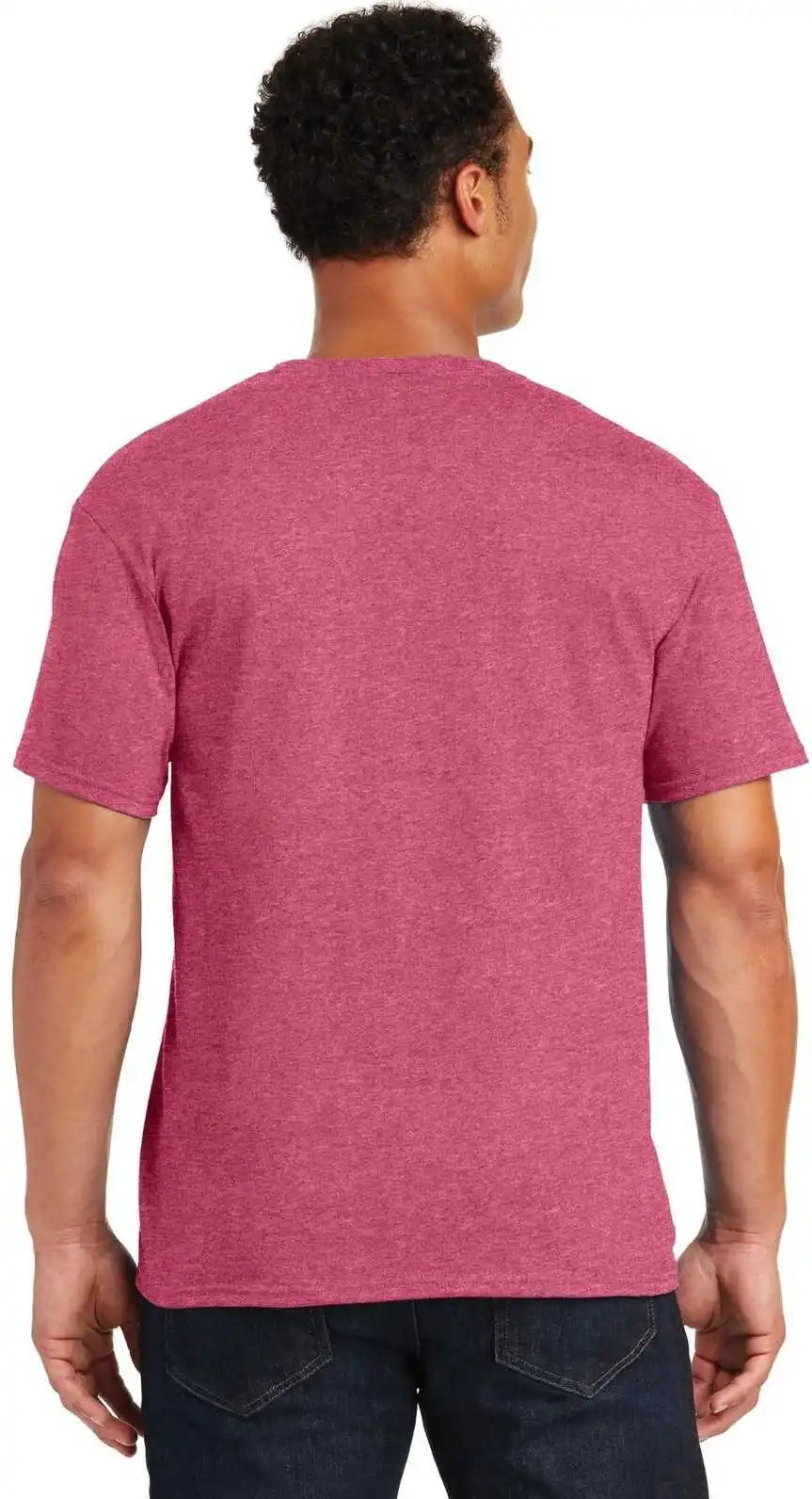 Jerzees 29mr Dri-power Active 50/50 Cotton/poly T-shirt - Vintage Heather Red