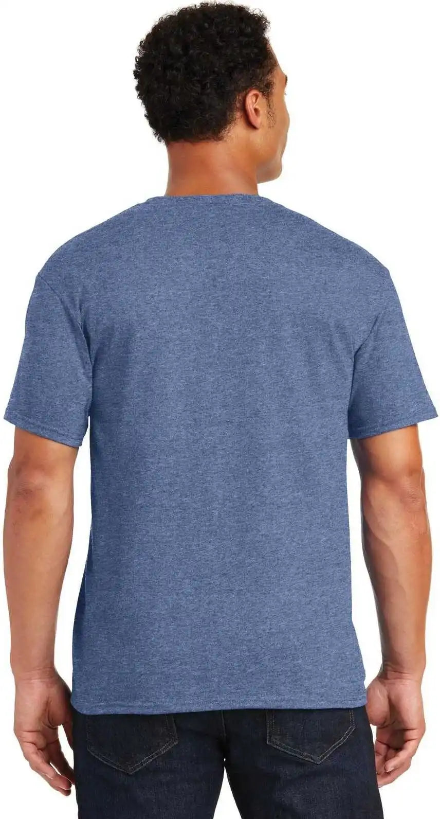Jerzees 29mr Dri Power Active 50/50 Cotton/poly t Shirt Vintage Heather Blue