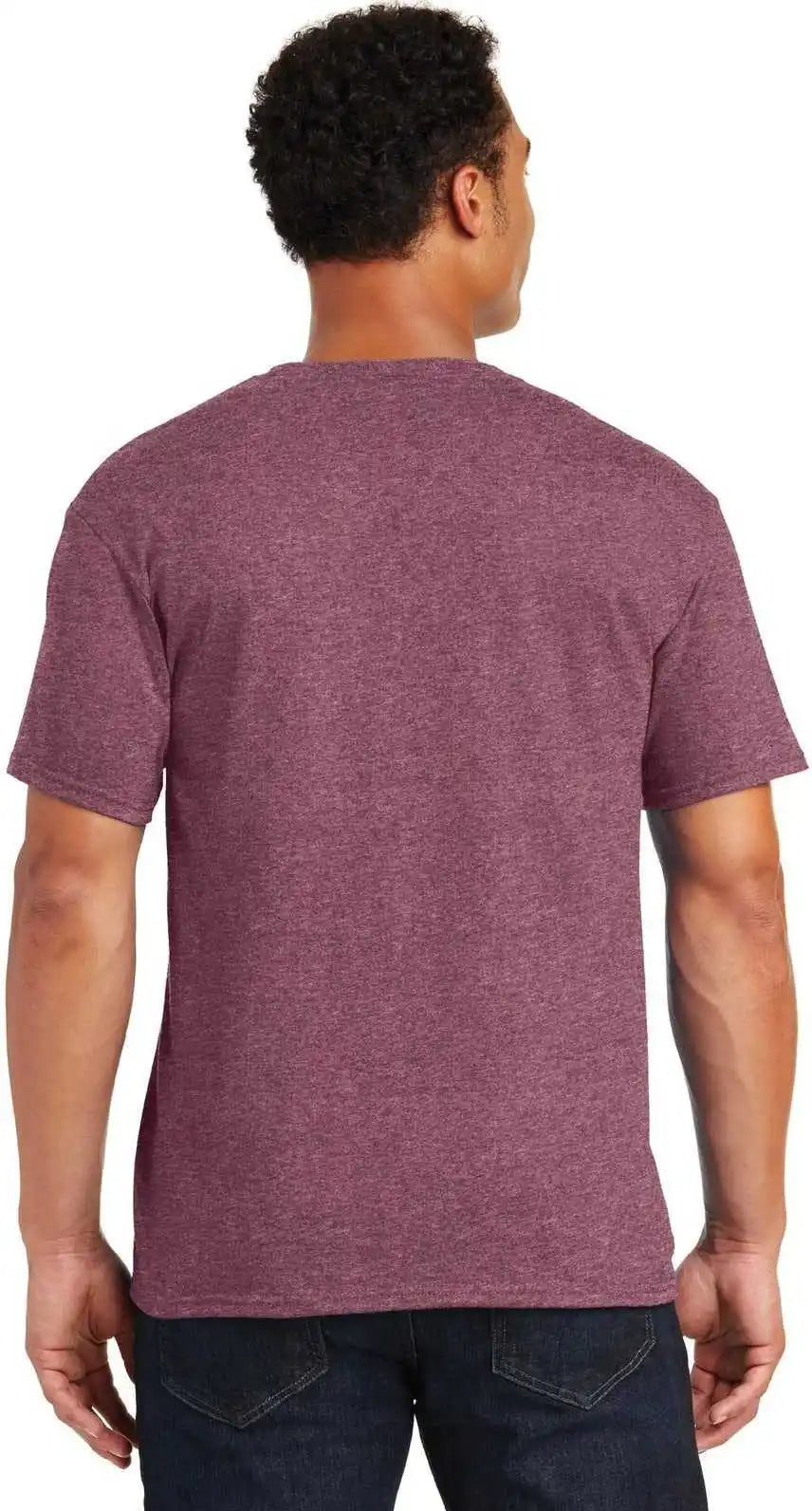 Jerzees 29mr Dri Power Active 50/50 Cotton/poly t Shirt Vintage Heather Maroon