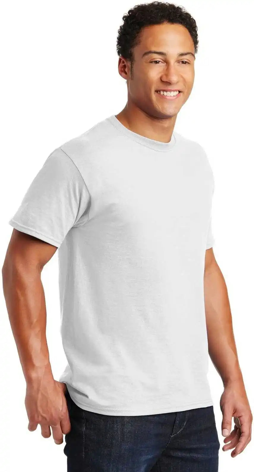 Jerzees 29mr Dri Power Active 50/50 Cotton/poly t Shirt White