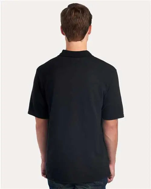 Jerzees 436mp Dri-power® Polo with Pocket - Black