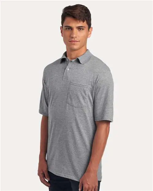 Jerzees 436mp Dri-power® Polo with Pocket - Oxford