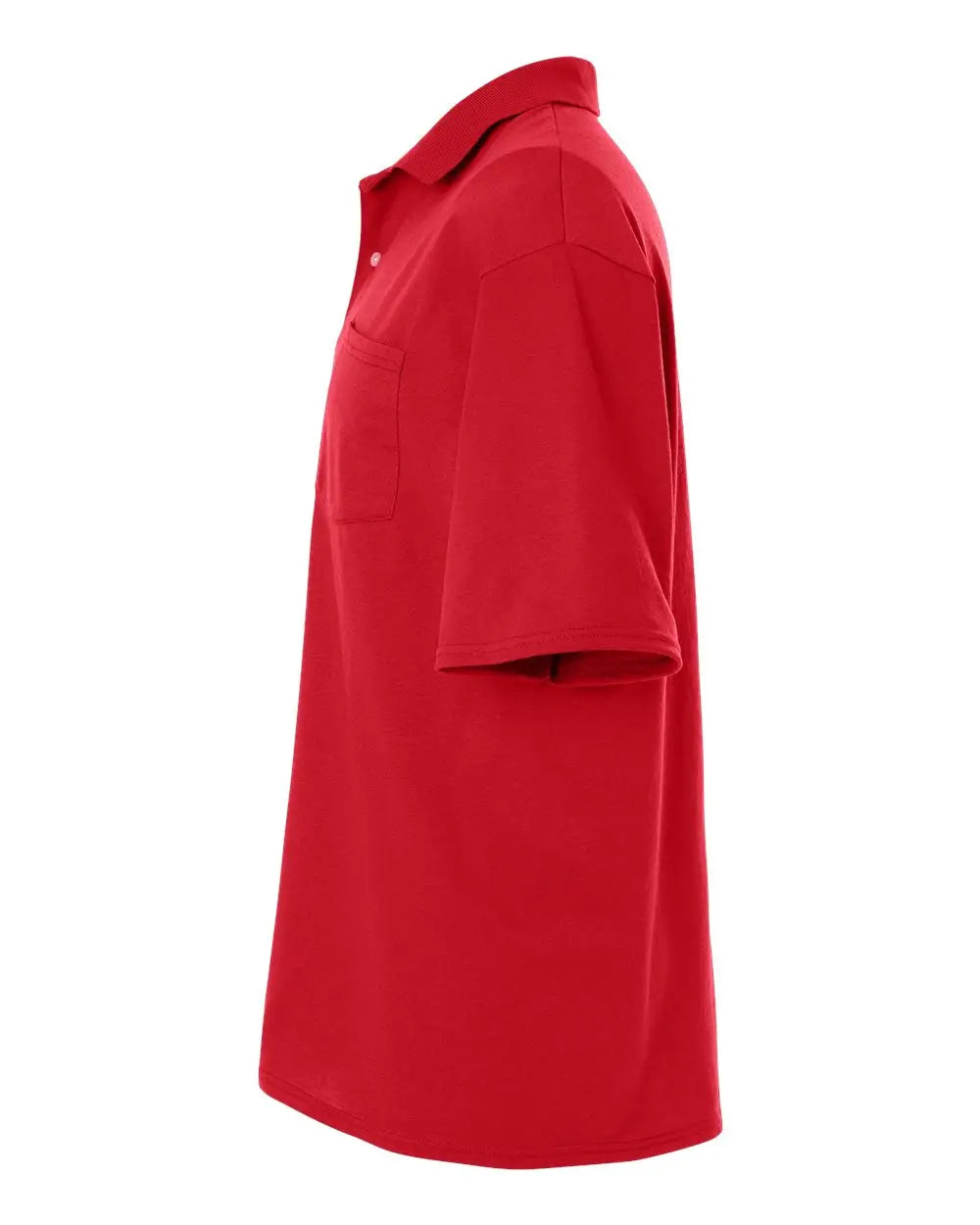 Jerzees 436mp Dri-power® Polo with Pocket - True Red
