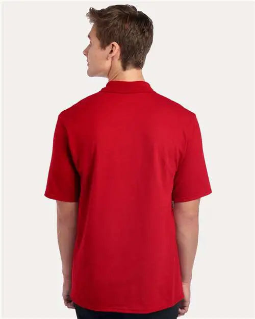 Jerzees 436mp Dri-power® Polo with Pocket - True Red