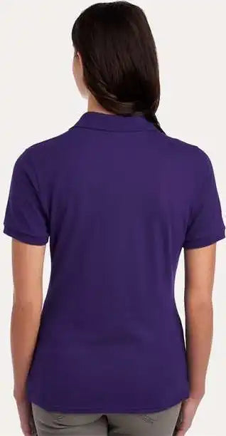 Jerzees 437f Women’s Dri-power Polo - Deep Purple