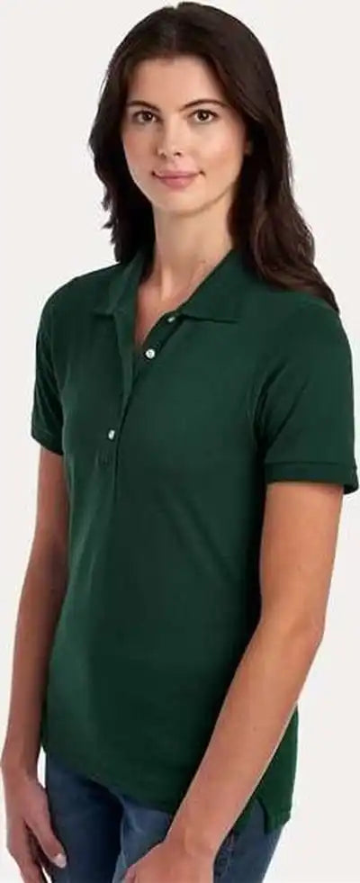 Jerzees 437f Women’s Dri-power Polo - Forest Green