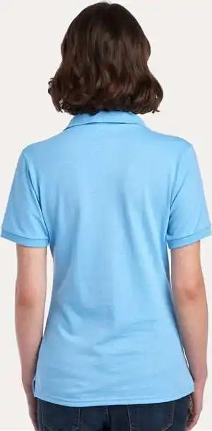Jerzees 437f Women’s Dri-power Polo - Light Blue