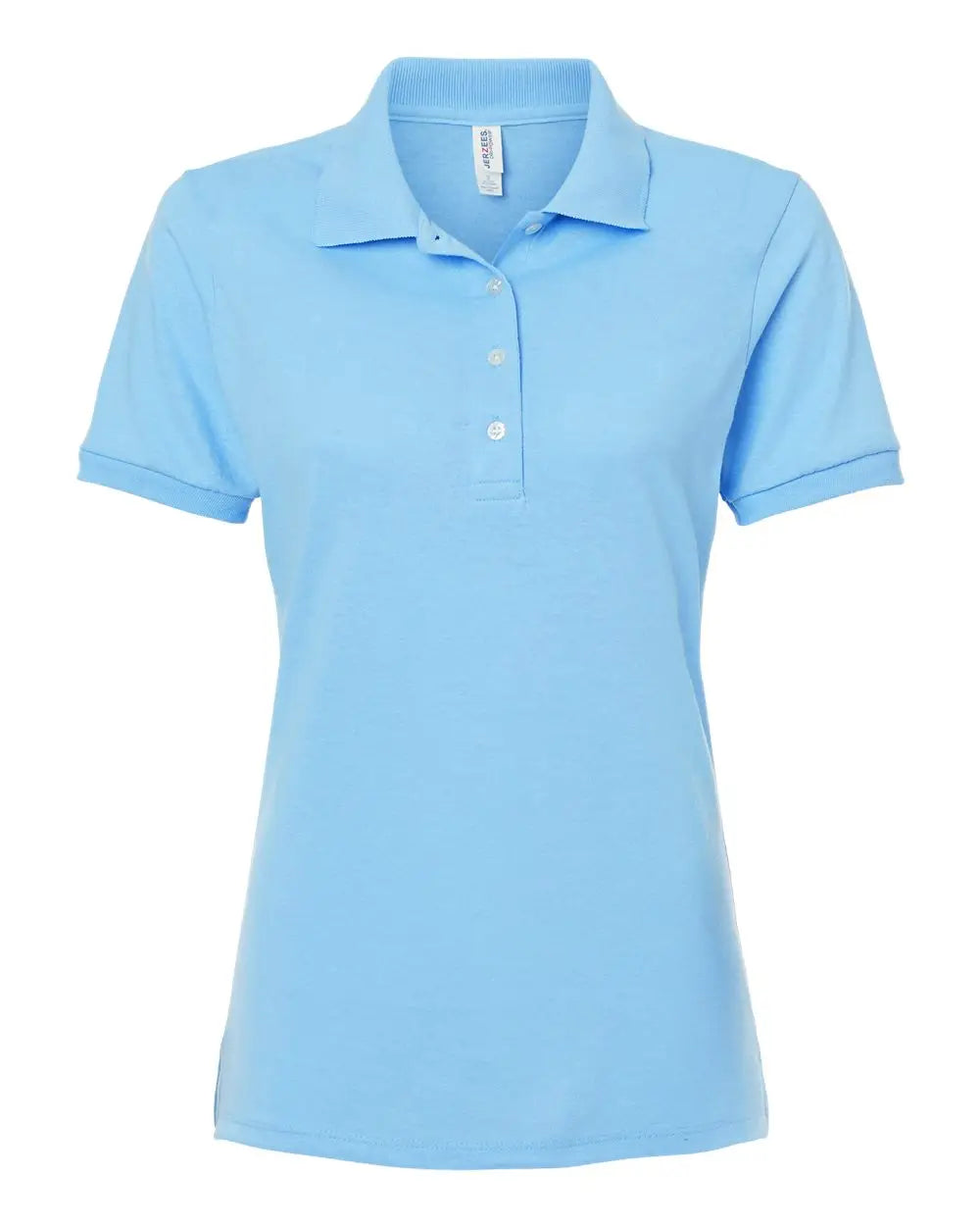 Jerzees 437f Women’s Dri-power Polo - Light Blue