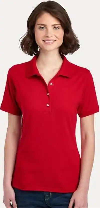 Jerzees 437f Women’s Dri-power Polo - True Red