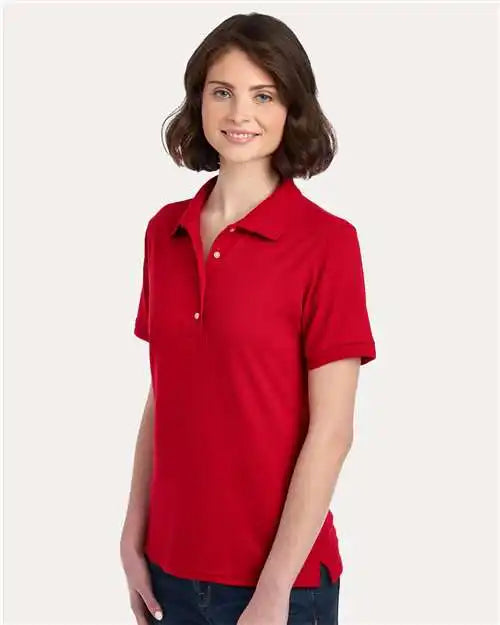 Jerzees 437f Women’s Dri-power® Polo - True Red