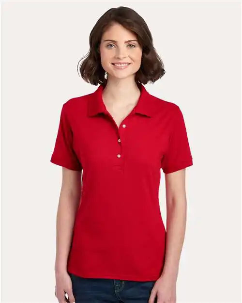 Jerzees 437f Women’s Dri-power® Polo - True Red