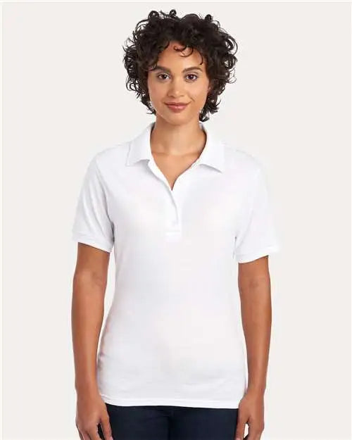 Jerzees 437f Women’s Dri-power® Polo - White