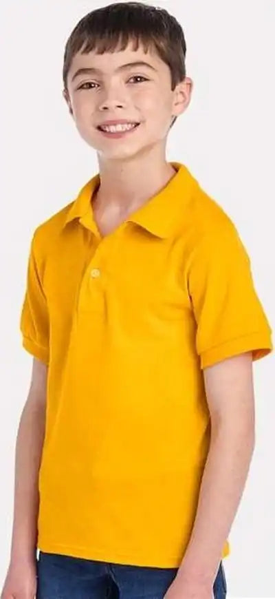 Jerzees 437k Youth Dri-power Polo - Gold