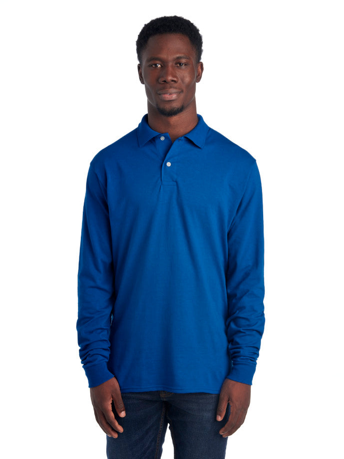 Jerzees 437lr Dri-power® Long Sleeve Polo - Royal