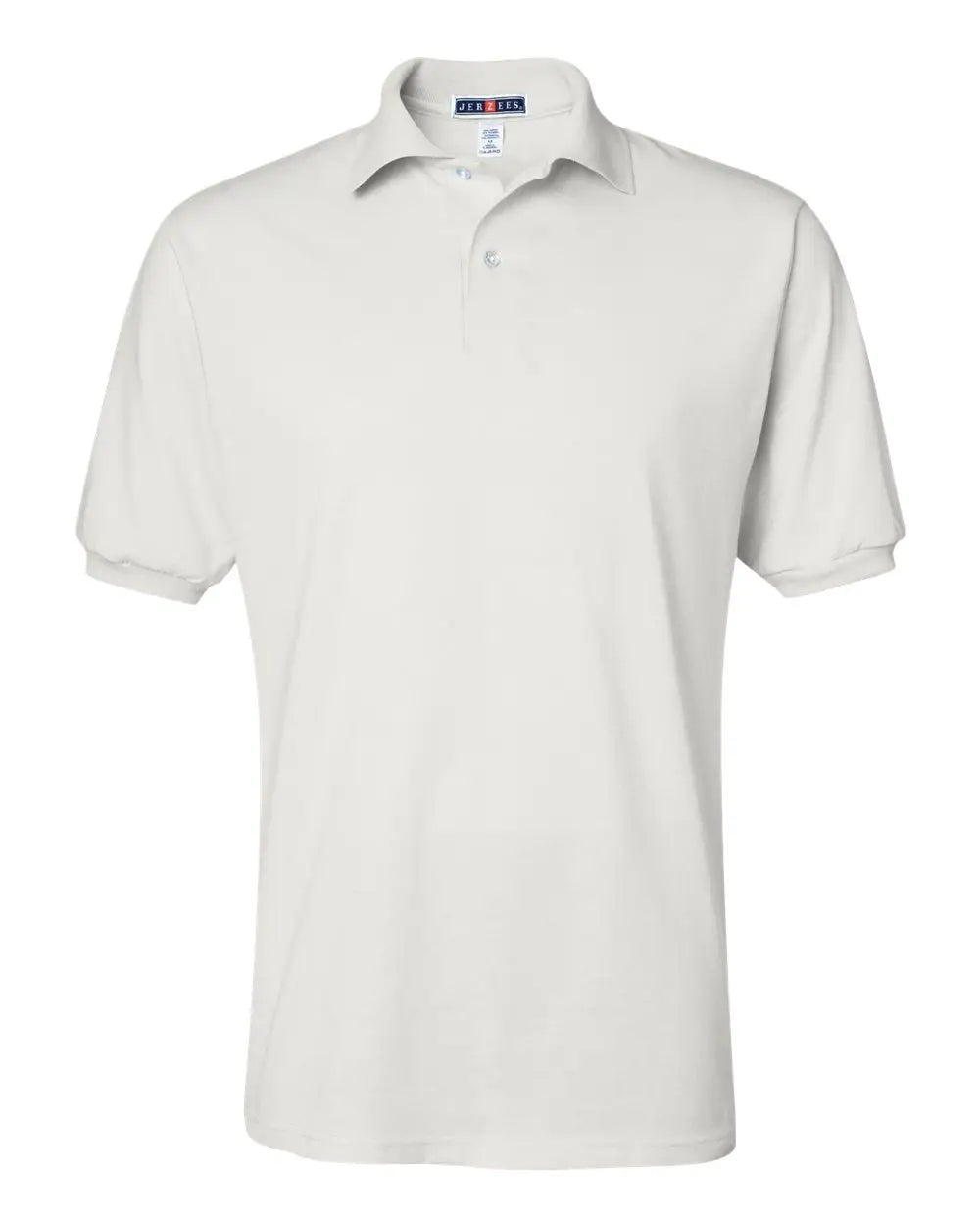 Jerzees 437msr Spotshield 50/50 Polo - White - Adult m
