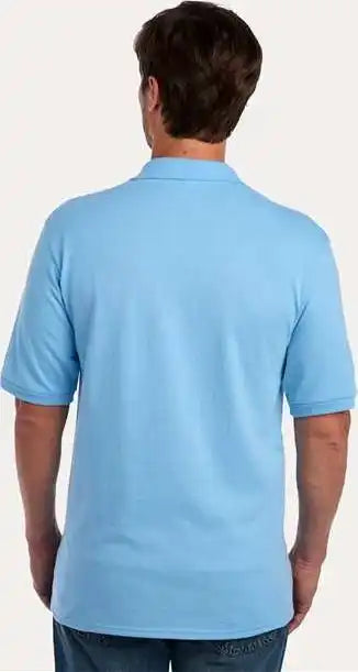 Jerzees 437r Dri-power Polo - Light Blue