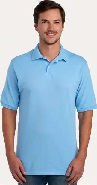 Jerzees 437r Dri-power Polo - Light Blue