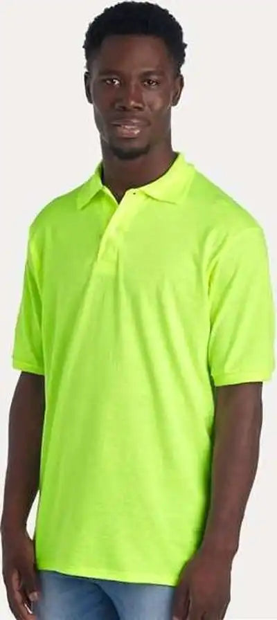 Jerzees 437r Dri-power Polo - Safety Green
