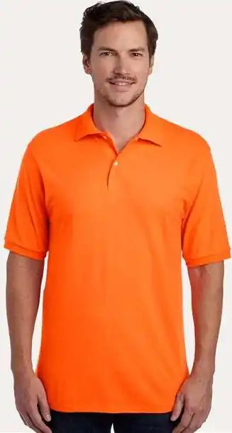 Jerzees 437r Dri-power Polo - Safety Orange